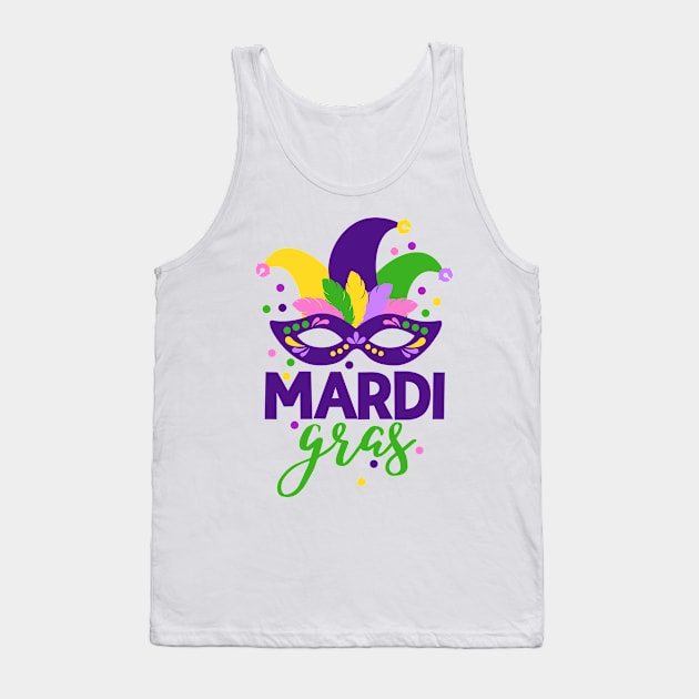 MARDI GRAS 2024 Tank Top by Long-N-Short-Shop